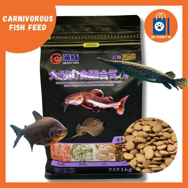 Porpoise Large Carnivorous Fish Food 1kg Lazada PH