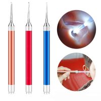 Baby Ear Wax Cleaner Flashlight Earpick Earwax Remover LED Ear Pick Ear Curette Light Spoon Cleaning Ear Care Tool