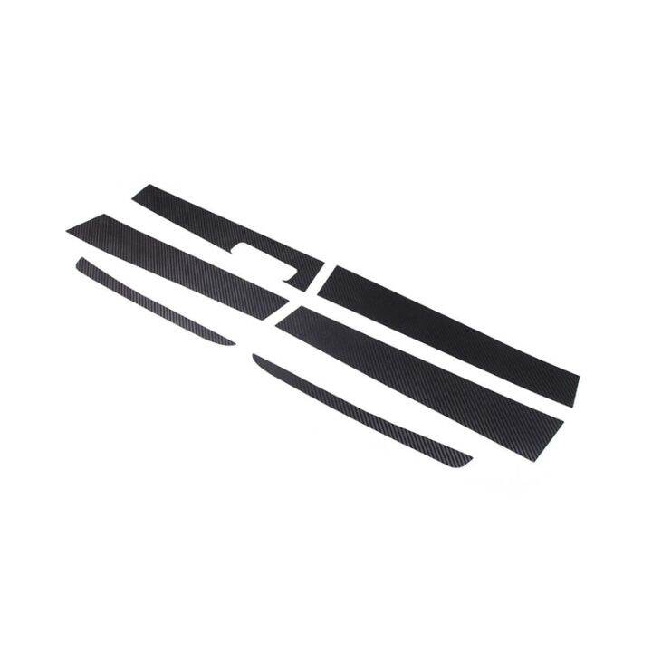 car-door-window-pillar-post-cover-trim-decoration-for-ford-maverick-2022-2023-accessories-carbon-fiber-pattern