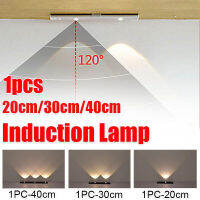 1ชิ้นไฟกลางคืนตรวจจับการเคลื่อนไหว LED ไร้สายไฟใต้ตู้ไฟห้องนั่งเล่นตู้เสื้อผ้าห้องนอนหรี่ USB บางเฉียบ