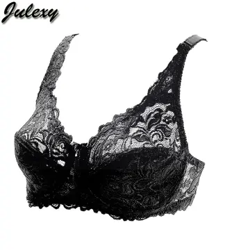 Cheap Julexy New 2022 Sexy Lace Women Bra C D Cup Hollow Out Sexy Lingerie  Brasieres Plus Size Women Underwear