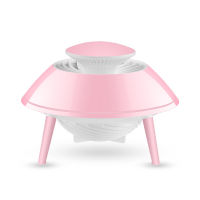 เครื่องกำจัดยุง เครื่องดักยุง เครื่องช็อตยุงไฟฟ้า UFO Physical mosquito lamp สีชมพู (สินค้าพร้อมจัดส่ง)