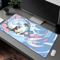 Kawaii Genshin ผลกระทบ Mousepad เกมอะนิเมะ HD พิมพ์ Mousepad ขนาดใหญ่ยางกันลื่น Mousepad คอมพิวเตอร์พรมแล็ปท็อปเดิม