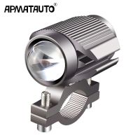 【CW】 1 Piece Motorcycle Headlight 15W 6000k Scooter/Bike Aluminum Fog DRL Headlamp