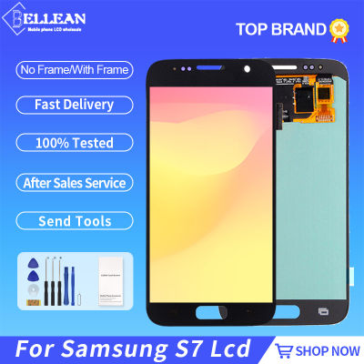 5.1นิ้วทดสอบ OLED สำหรับ Samsung Galaxy S7 LCD Touch Panel Screen Digitizer G930 G930F จอแสดงผลเปลี่ยน