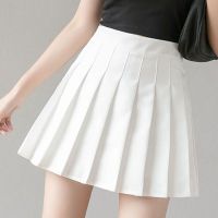 【CC】▲  Zoki Pleated Skirt Fashion Waist Preppy Female New