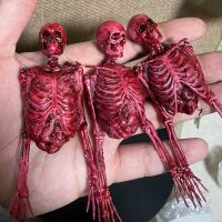 1/12 Scale Half-Body Flesh Blood Skeleton Human Skeleton PVC Model Fit For 6In Action Figure Accessory Toys Scene