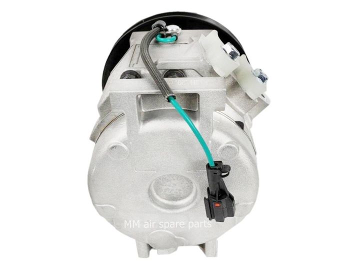 คอมแอร์-ใหม่ยกลูก-compressor-isuzu-deca-1a-l-10s15c-คอมแอร์-อีซูซุ-เดก้า-10s15c-มูเล่1ร่อง-a-ออกซ้าย-24v-ครบชุดพร้อมมูเล่-คอยครัช