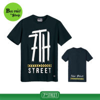 เสื้อยืด แนวสตรีท 7th Street รุ่น Slow Down (กรมเข้ม) SLD006 ของแท้