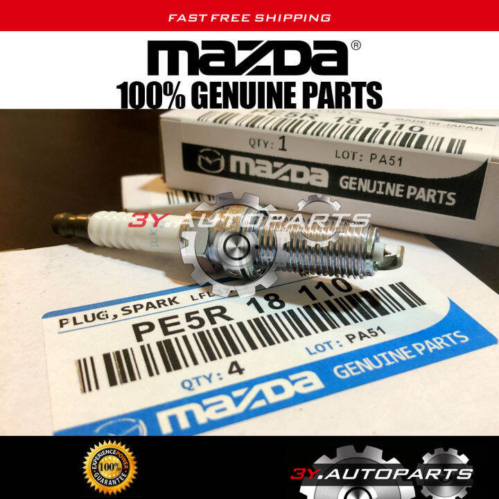 4 Candele Iridio PE5R-18-110 / ILKAR7L11 Per Mazda 3 6 CX-3 CX-5 MX-5 2.0 2.5L Miata