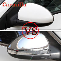 Carmilla 2Pcs ABS Chrome Car Side Rearview Mirror Cover Protection Sequins Trim for Chevrolet Cruze Sedan Hatchback 2009-2014