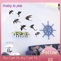 PRETTY IN PINK 1 7 Pieces / Lot ฮาโลวีน สติ๊กเกอร์ติดผนัง มังกรมังกร ไดโนเสาร์ไดโนเสาร์ไดโนเสาร์ วอลเปเปอร์ ตกแต่งด้วยการตกแต่ง โกธิค สติกเกอร์ติดผนัง ฮาโลวีน