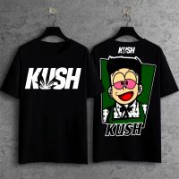 [มีสินค้า]#ถูกสุด 【ข้อเสนอจำกัดเวลา】เสื้อครอปสายฝอ - KUSH สตรีทแวร์แขนสั้นเสื้อยืดฮิปฮอป Unisex ถนนสูงแฟชั่นผ้าฝ้ายเสื้อยืด KUSH