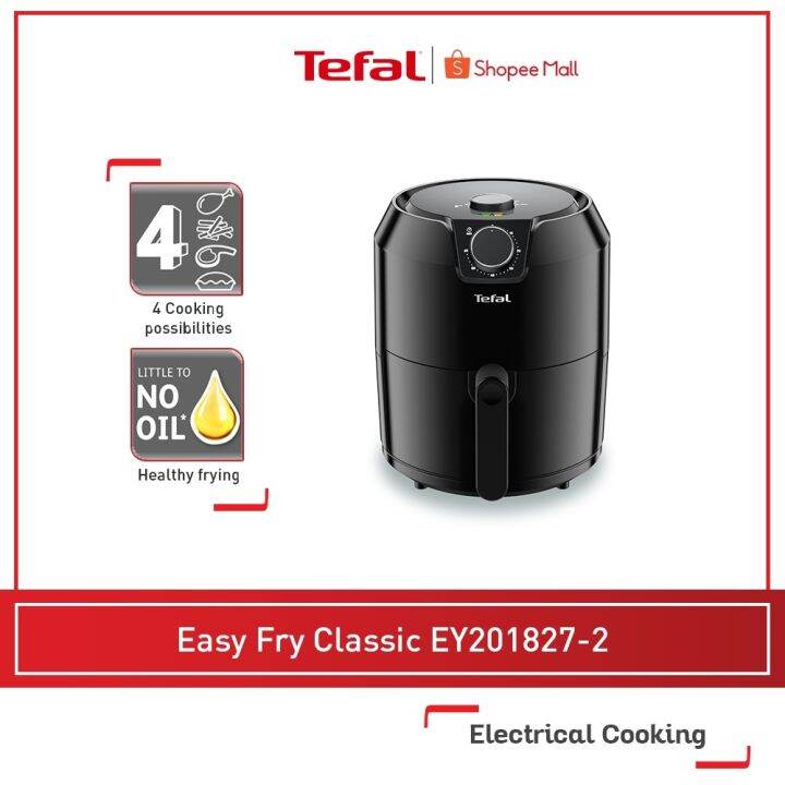 air fryer TEFAL Easy Fry Classic Mechanical Air Fryer EY201827 XL
