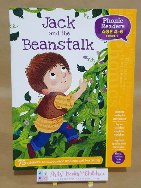 Jack and the Beanstalk Storybook Activity Sticker Book Preschool Early ...