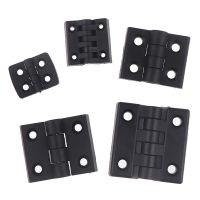 1 Buah Engsel Kecil Hitam Mini Plastik Bantalan Pintu Kabinet ABS Engsel Fitting Furnitur Aksesori Furnitur