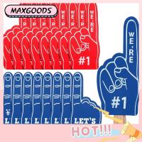 MAXG โฟมสำหรับเด็ก มือเชียร์มือ อีวีเอ หลากสีหรือหลายสี นิ้วโฟม งานเฉลิมฉลองฉลองฉลอง งานเชียร์บรรยากาศ นิ้วมือเชียร์ลีดเดอร์โฟม