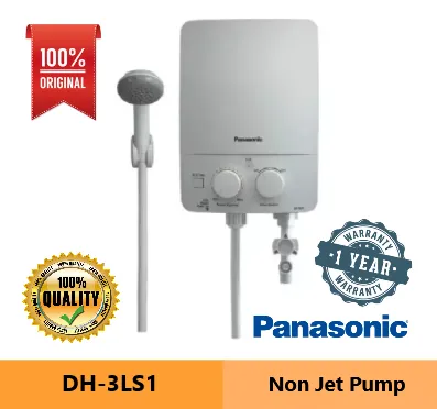 ✨ BEST QUALITY + READY STOCK!! ✨ PANASONIC DH-3LS1 Instant Water Heater  (Non-Pump) Pancuran Mandi Elektrik | Lazada