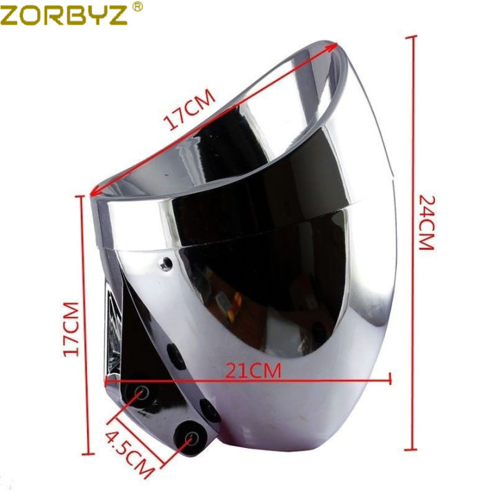 zorbyz-รถจักรยานยนต์6-5-chrome-bullet-ไฟหน้าเหมาะสำหรับ-harley-cruise-honda-steed-shadow-custom