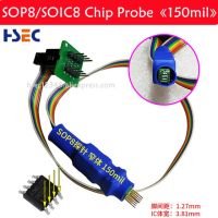 Sop8 Chip Probe Line Burning Burning Writing Reading  8Pin Burn Test Chip Test Probe Pogo Pin 208mil 1.27mm SOP8 SOIC8 clip