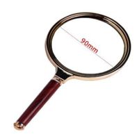 【In-demand】 yiyin2068 5X 90mm Adjustable Handheld Magnifier Magnifying Glass Loupe for Reading and Inspection