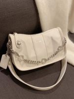 ❇ Chio2nd Nanfeng Original White Rose Chain Armpit Bag Womens Summer Niche Light Luxury One Shoulder Messenger Bag