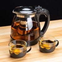 Heat resistant glass teapot 1000 ml / 2000 ml teapot flower pot of tea tea kettle tea set