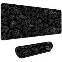 Mousepad Anime Mousepad 900x400 MSI Pc Cabinet โต๊ะเล่นเกม อุปกรณ์เสริมสำหรับเกม แป้นพิมพ์เกม โต๊ะคอมพิวเตอร์ Office Xxl