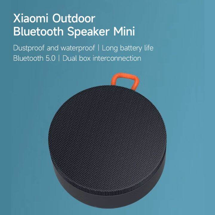 xiaomi-ลําโพงสเตอริโอไร้สาย-บลูทูธ-กันฝุ่น-กันน้ํา-แบบพกพา