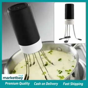 Premium 3-Speed Hand Mixer Electric Whisk Egg Beater & Milk