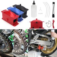 Motorcycle Chain Cleaning Lube Device Lubricating Kit Set For Honda CRF1000L African Twin /VTR1000 RVT1000 XL1000 Varadero ABS