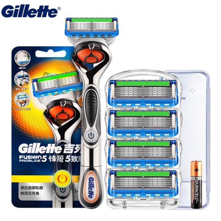 Gillette Fusion Electric Flexball ProGlide Razor Power Shaver Men Face Beard Shaving Hair