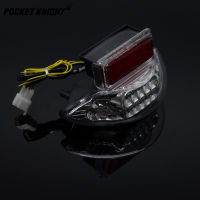 สำหรับ Suzuki Hayabusa GSX1300R 1999-2007 GSX600F GSX750F 1998-2006รถจักรยานยนต์ LED ไฟท้ายเบรกเลี้ยวแบบบูรณาการ