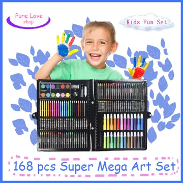 168 pcs. Kids Super Mega Art Coloring Set