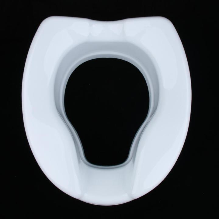 PETSOLA Portable Plastic Toilet Seat Riser Raised Elevated without