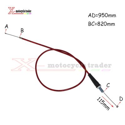 “：{}” 950Mm 110/125/140/150/160Cc Pit Bike Motor Color Throttle Cable  For Apollo Orion SSR Coolster SDG GPX Pit Bike Free  Shipping