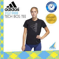 Adidas เสื้อ เสื้อผู้หญิง เสื้อคอกลม เสื้อยืด เสื้อแฟชั่น อดิดาส TR Women T-Shirt Tech BOS TEE FQ1988 (800)