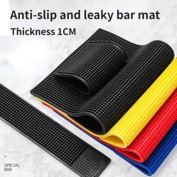 Rubber Service Bar Mat Heavy Duty Home Bar And Rubber Drip Mats Cocktail  Bartender Tea Cup Mug Set Waterproof Kitchen Placemat