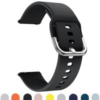 20mm 22mm Silicone Band For Samsung galaxy watch 5/pro/4 44mm 40mm Active 2 Gear 3 Strap bracelet For Galaxy Watch 4 46mm 42mm