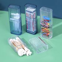 HaNi Portable Transparent Storage Box Travel Toothpick / Cotton Swab Box / Simple Small Objects / Band Aids / Sorting Box