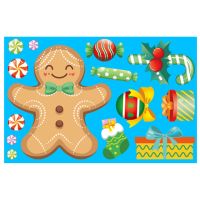 Christmas Candy Stickers Christmas Peppermint Floor Decals Christmas Wall Stickers Cute Christmas Window Decals Decorations For