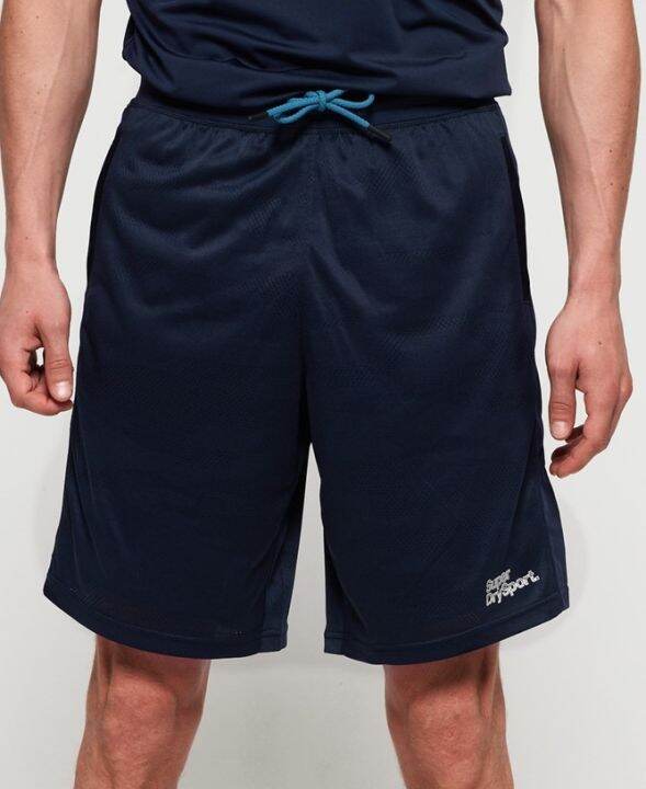 superdry-active-camo-jacquard-short-กางเกงขาสั้น-สำหรับผู้ชาย-สี-dark-navy