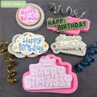 3d Silicone Mold Happy Birthday Letters Happy Birthday Chocolate Mold Silicone - Cake Tools - Aliexpress