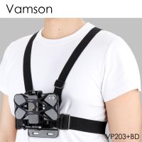 for iPhone 13 Xiaomi Samsung Huawei Chest Strap Belt Body Harness Phone Clip Mount for Insta360 for Gopro Hero 10 9 8 7