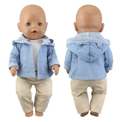 2023 New winter Suits Fit For 43cm Baby Doll 17 Inch Reborn Baby Doll Clothes