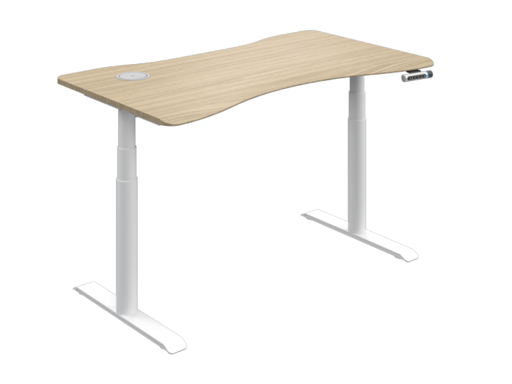 โต๊ะทำงานปรับระดับ-รุ่น-limber-solid-wood-ขนาด-140wx80dx65-125h-cm-จัดส่งสินค้าพร้อมติดตั้งเฉพาะในเขต-กทม-และปริมณฑล