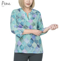 Pena house  เสื้อผู้หญิง แขนสามส่วน POSL082201