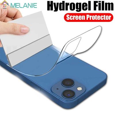 Transparent Ultra-thin Film Anti-scratch Protective Film Phone Back Full Coverage For iPhone 14/14 Pro/14 Plus/14 Pro Max HD Soft Hydrogel Film