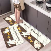 Modern Kitchen Mat Home Entrance Doormat Hallway Bedroom Living Room Decoration Floor Carpet Balcony Bathroom Anti-Slip Long Rug