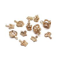 【CC】◕♘❄  20PCS Gold Metal Charms Hearts Pendants Jewelry Making Findings